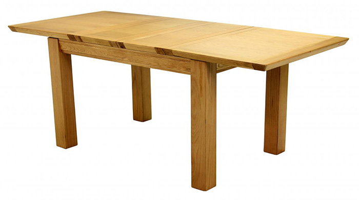 Breton Large Extending Dining Table - Click Image to Close